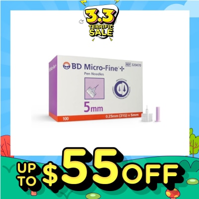 BD Micro-Fine™ Pen Needles (5mm x 31g) 100s