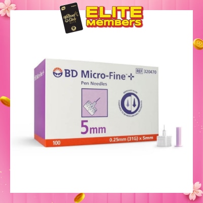 BD Micro-Fine™ Pen Needles (5mm x 31g) 100s