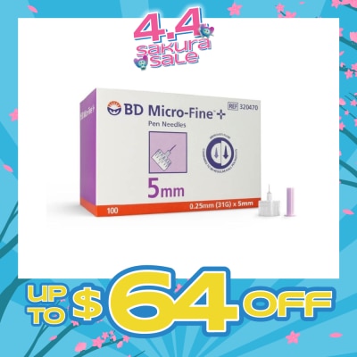 BD - Micro-Fine™ Pen Needles (5mm x 31g) 100s