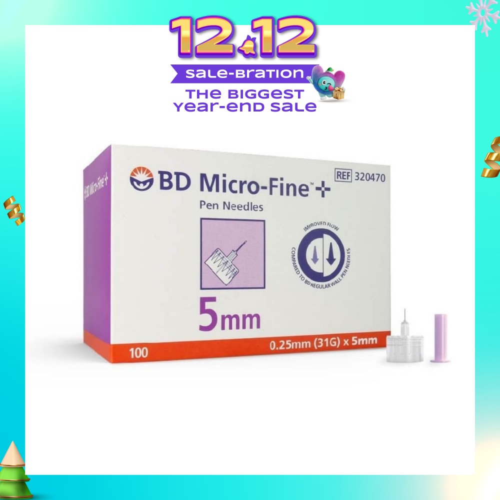Micro-Fine™ Pen Needles (5mm x 31g) 100s
