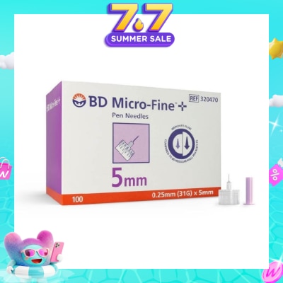 BD - Micro-Fine™ Pen Needles (5mm x 31g) 100s