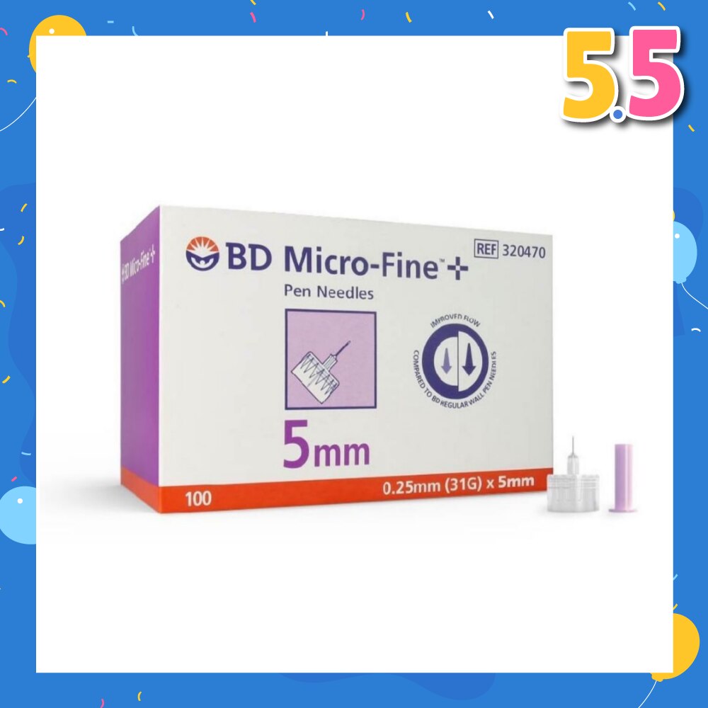 Micro-Fine™ Pen Needles (5mm x 31g) 100s