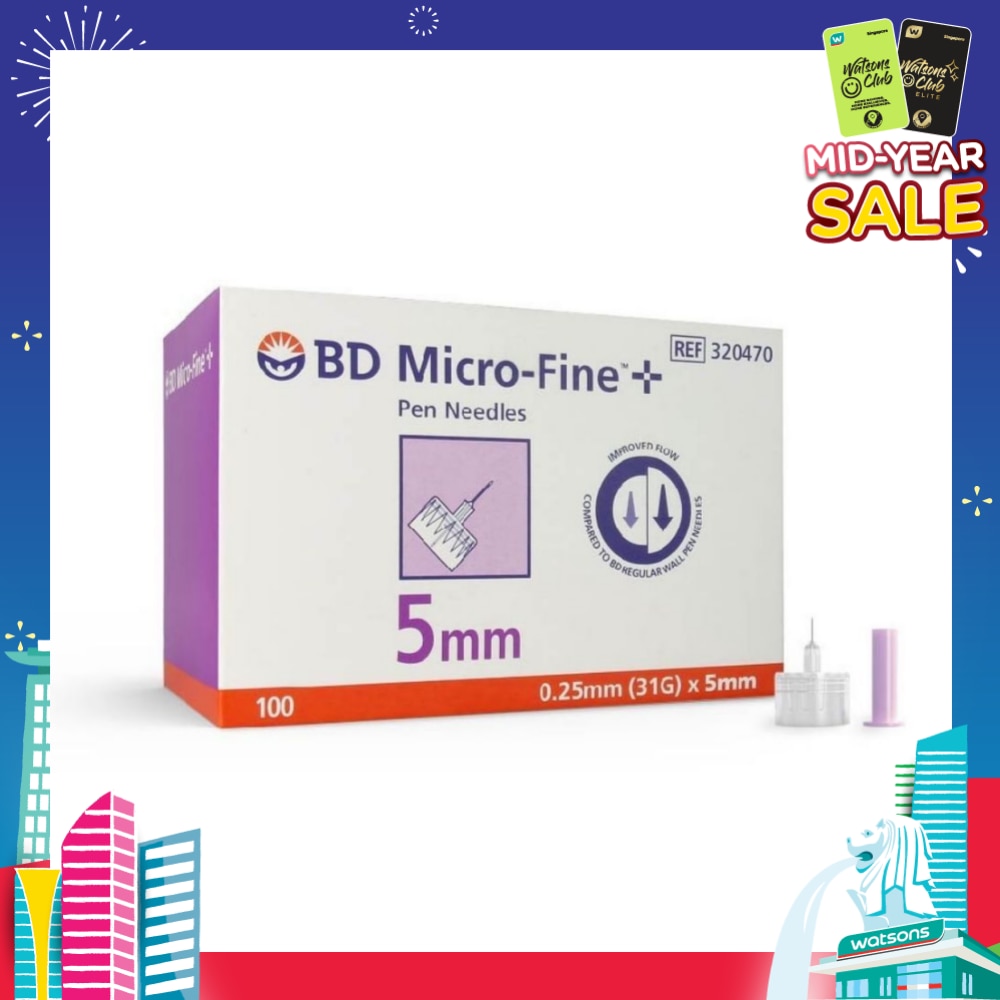 Micro-Fine™ Pen Needles (5mm x 31g) 100s