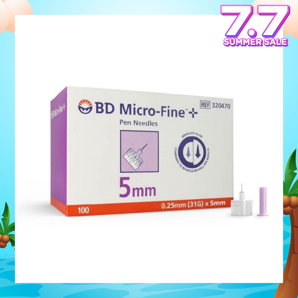 Micro-Fine™ Pen Needles (5mm x 31g) 100s