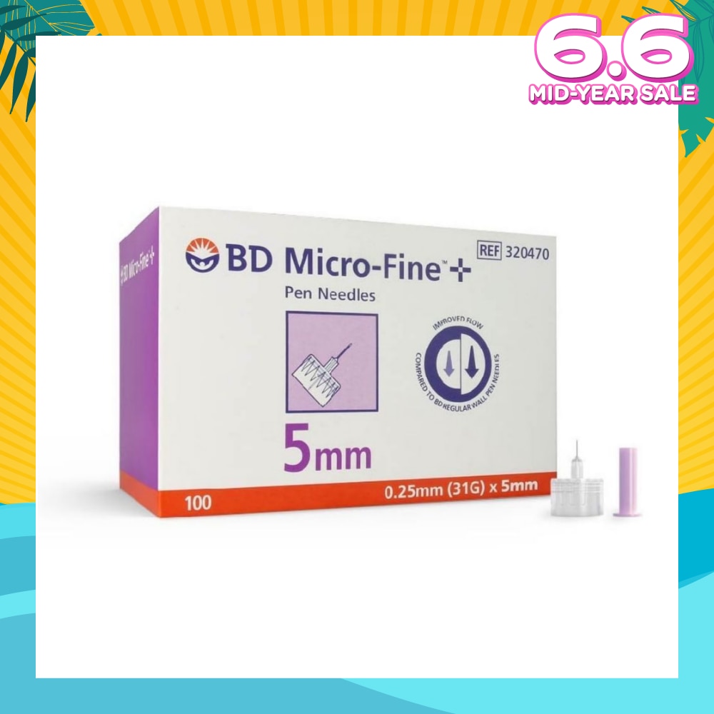 Micro-Fine™ Pen Needles (5mm x 31g) 100s
