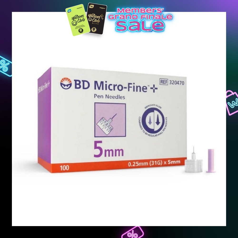 Micro-Fine™ Pen Needles (5mm x 31g) 100s