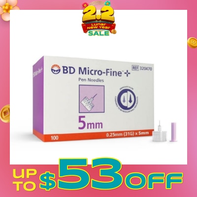 BD Micro-Fine™ Pen Needles (5mm x 31g) 100s