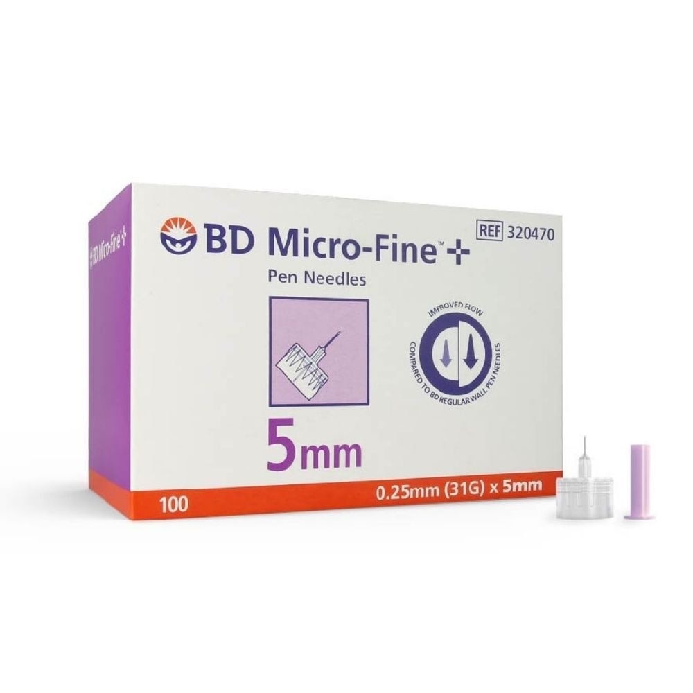 Micro-Fine™ Pen Needles (5mm x 31g) 100s