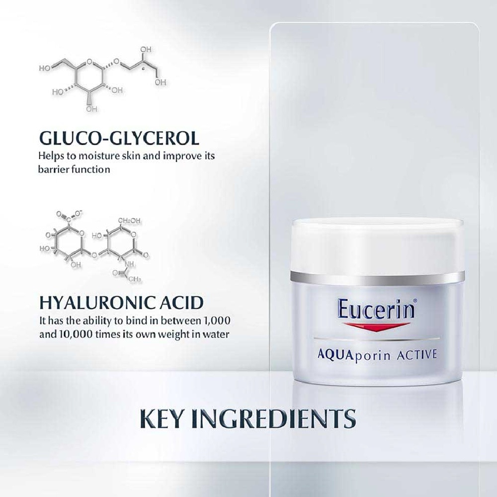 Aquaporin Active Moistursing Cream (For Dry Skin + Long-Lasting Hydration) 50ml