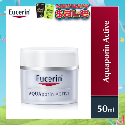 EUCERIN - Aquaporin Active Moistursing Cream (For Dry Skin + Long-Lasting Hydration) 50ml