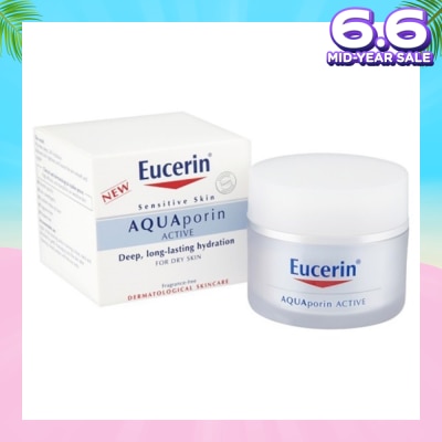 EUCERIN Aquaporin Active Moistursing Cream (For Dry Skin + Long-Lasting Hydration) 50ml