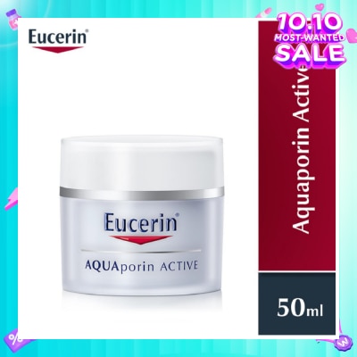 EUCERIN Aquaporin Active Moistursing Cream (For Dry Skin + Long-Lasting Hydration) 50ml