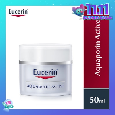 EUCERIN Aquaporin Active Moistursing Cream (For Dry Skin + Long-Lasting Hydration) 50ml