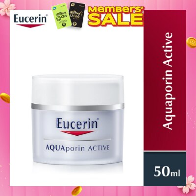 EUCERIN Aquaporin Active Moistursing Cream (For Dry Skin + Long-Lasting Hydration) 50ml