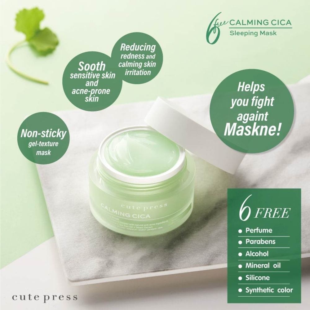 Calming Cica Sleeping Mask 50g