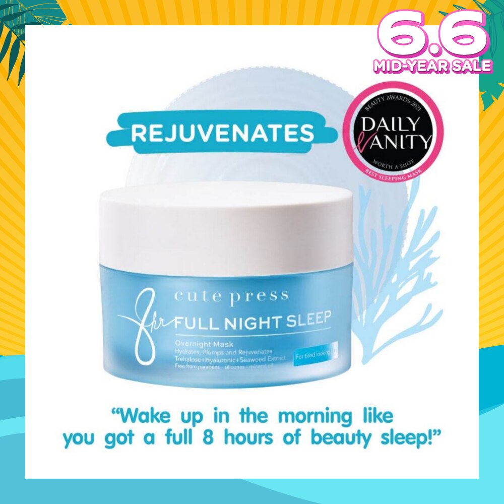 8 Hr Full Night Sleep Overnight Mask 50g