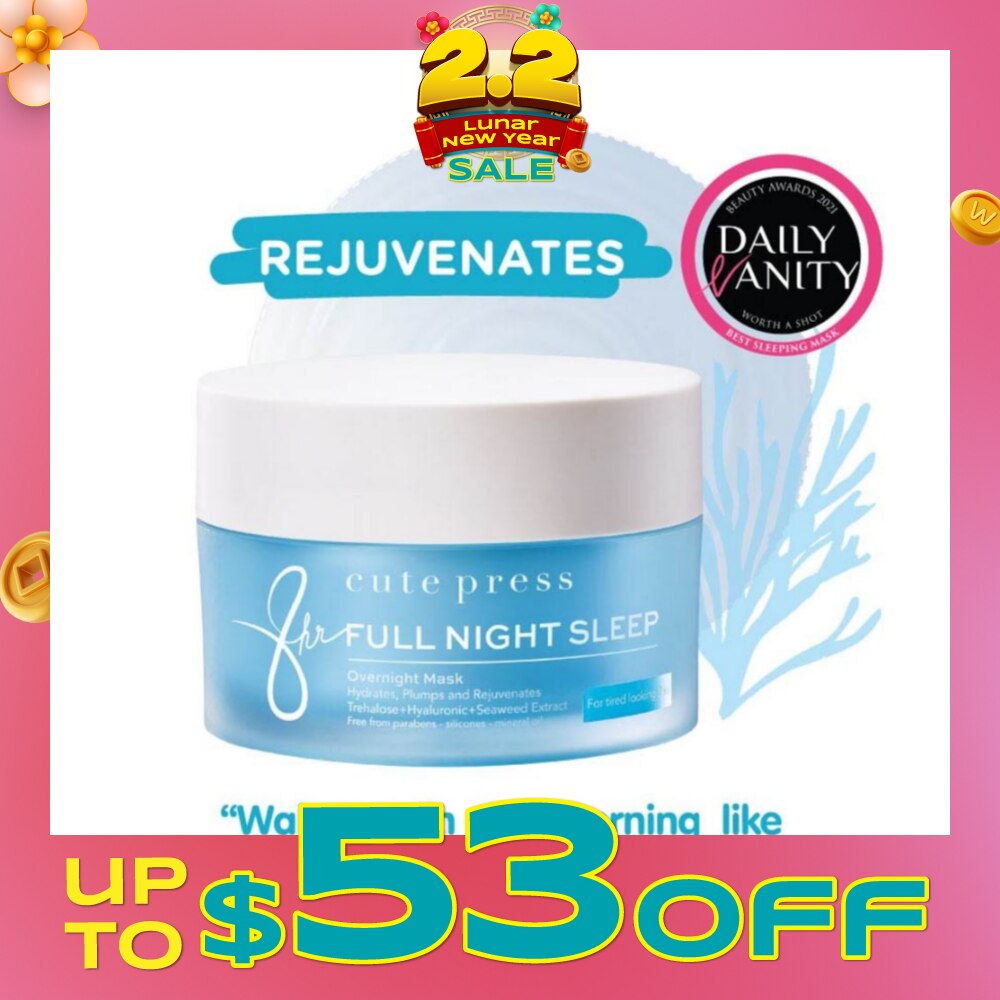8 Hr Full Night Sleep Overnight Mask 50g