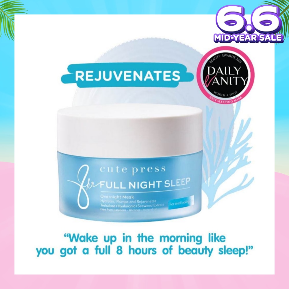 8 Hr Full Night Sleep Overnight Mask 50g