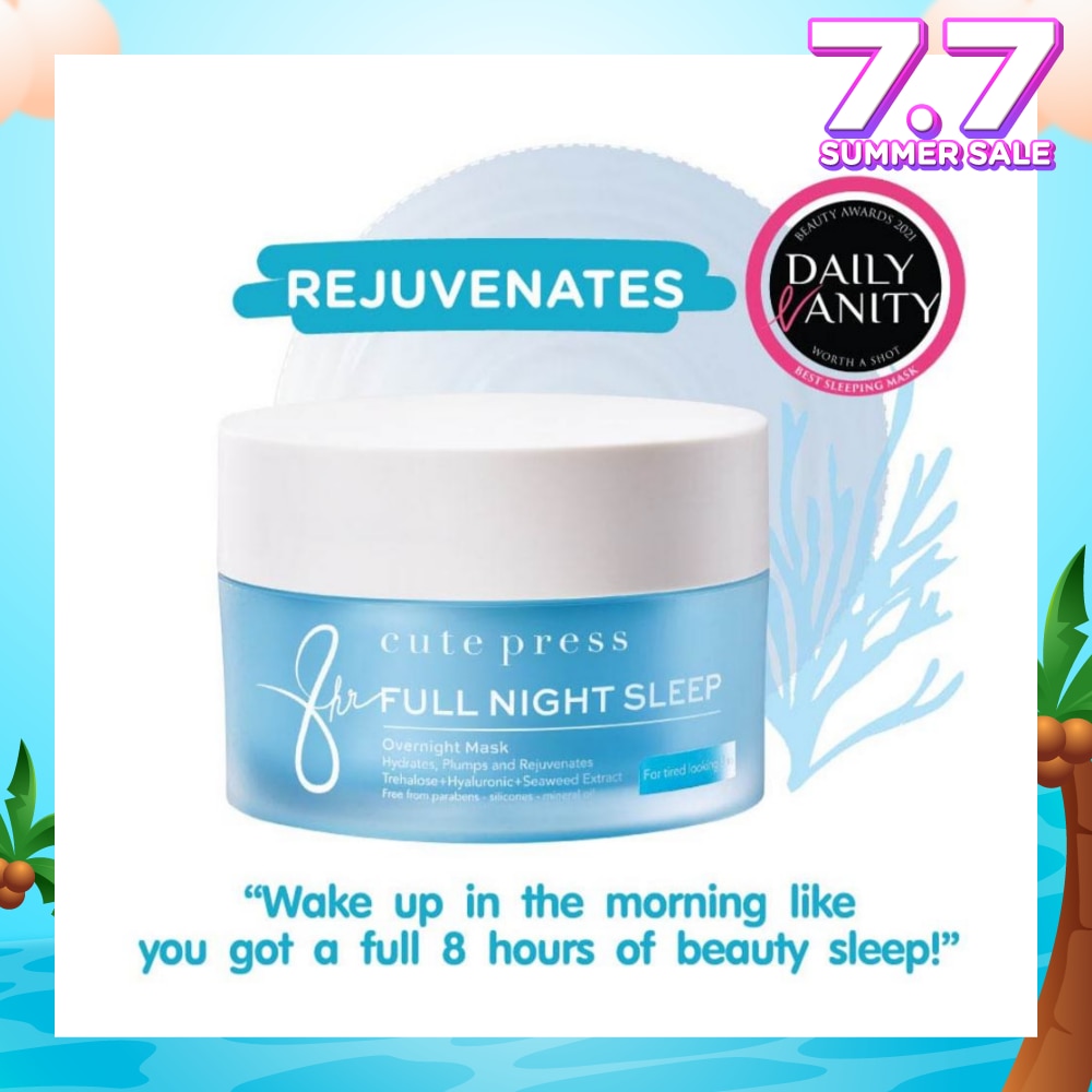 8 Hr Full Night Sleep Overnight Mask 50g