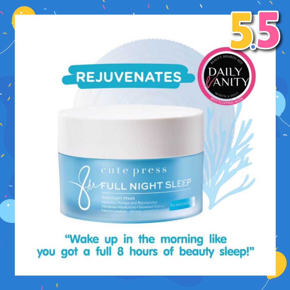 8 Hr Full Night Sleep Overnight Mask 50g
