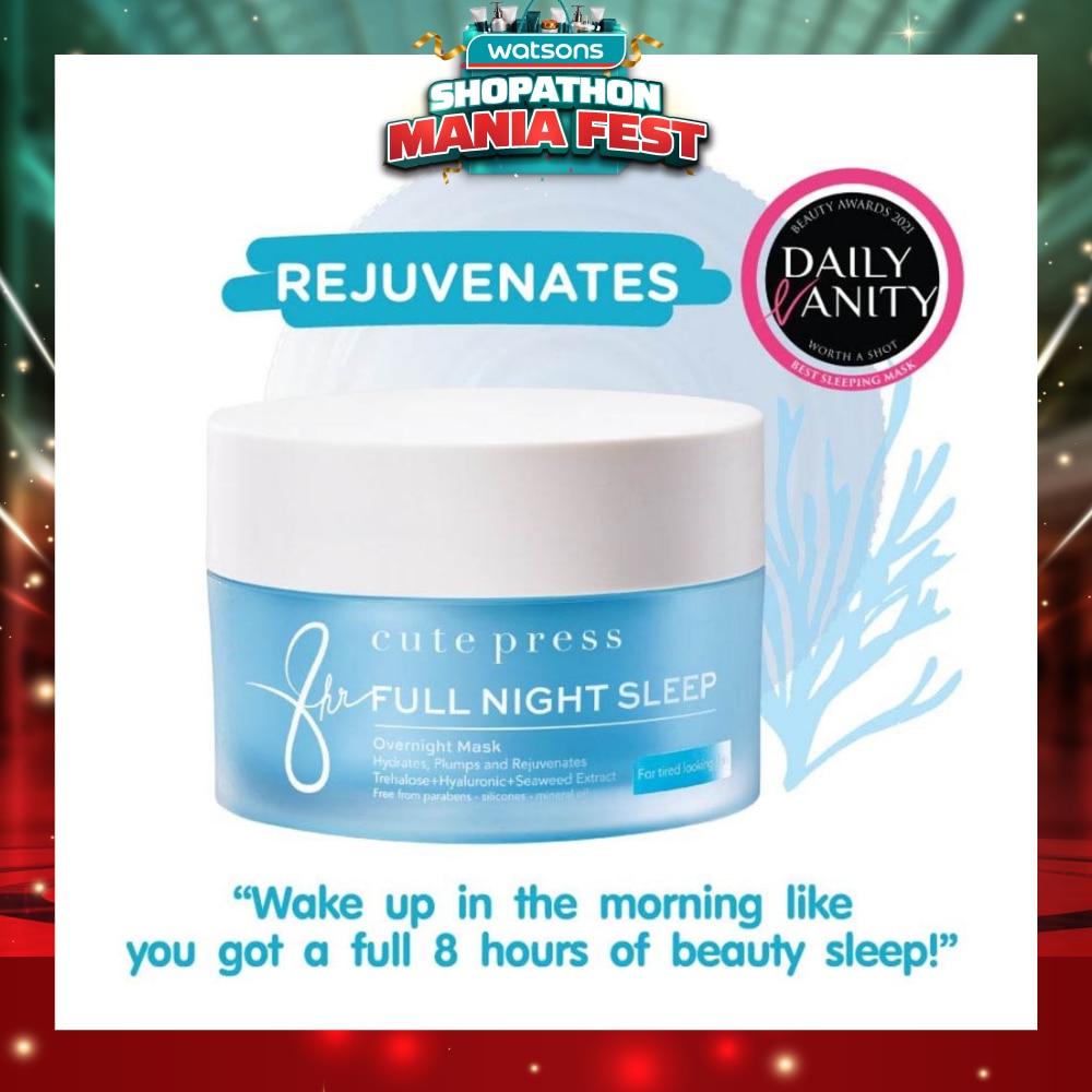8 Hr Full Night Sleep Overnight Mask 50g (Expiry: Mar`2027)