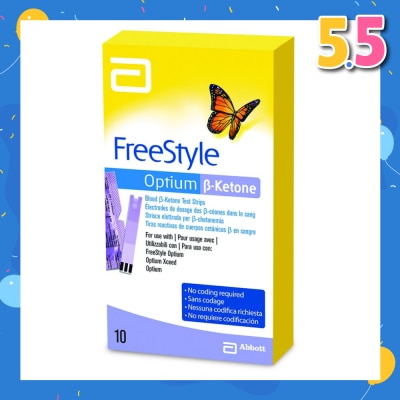 FREESTYLE Freestyle Optium Ketone Test Strips 10s