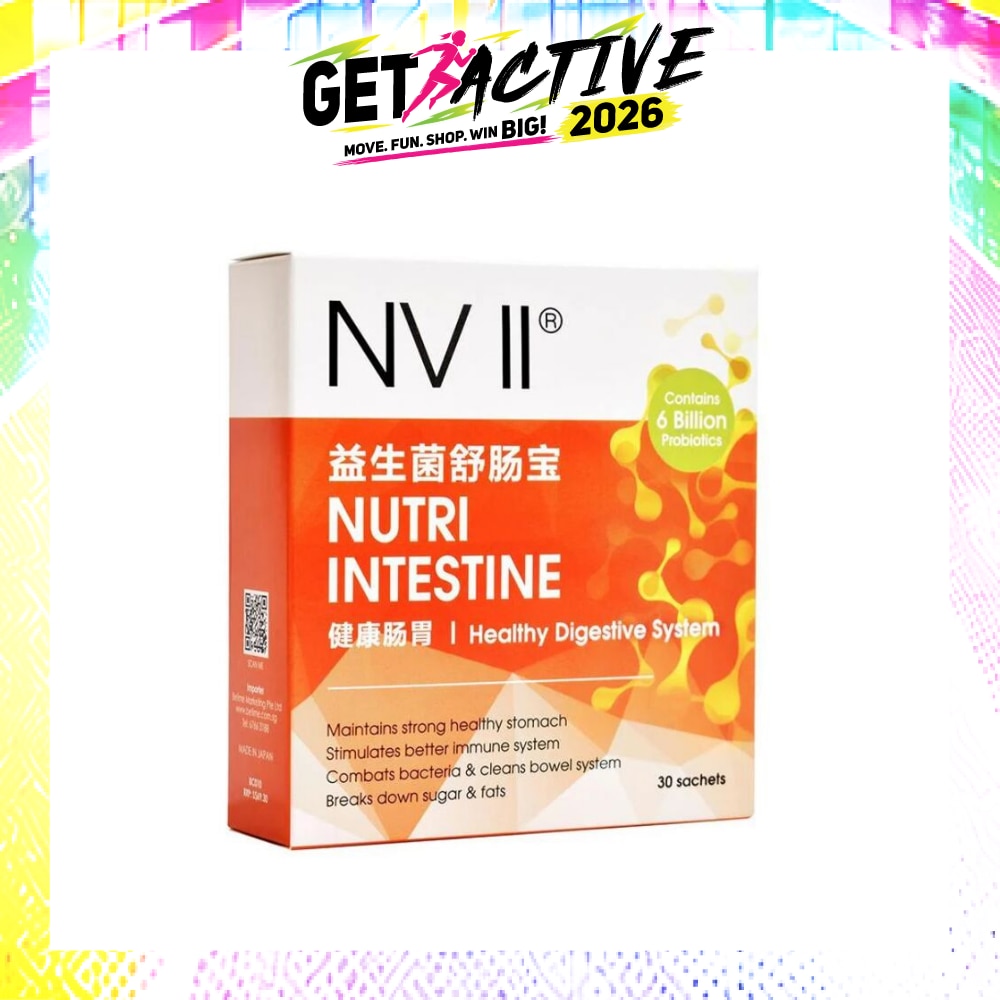 Nutri Intestine Sachet (To Maintains Healthy Stomach, Stimulates Better Immune System, Combats Bacteria & Cleans Bowel System & Breaks Down Sugar & Fats) 30s image
