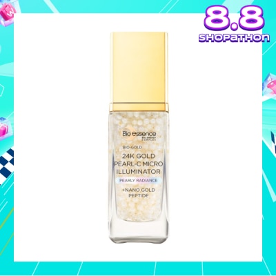 BIO ESSENCE Bio-Gold 24K Gold Pearl-C Micro Illuminator (Moisture Shot for Ultra Glowing Skin) 28g