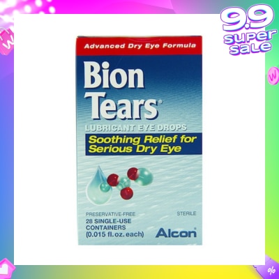ALCON Alcon Bion Tears Advanced Dry Eye Lubricant Eye Drops 0.45ml x 28s