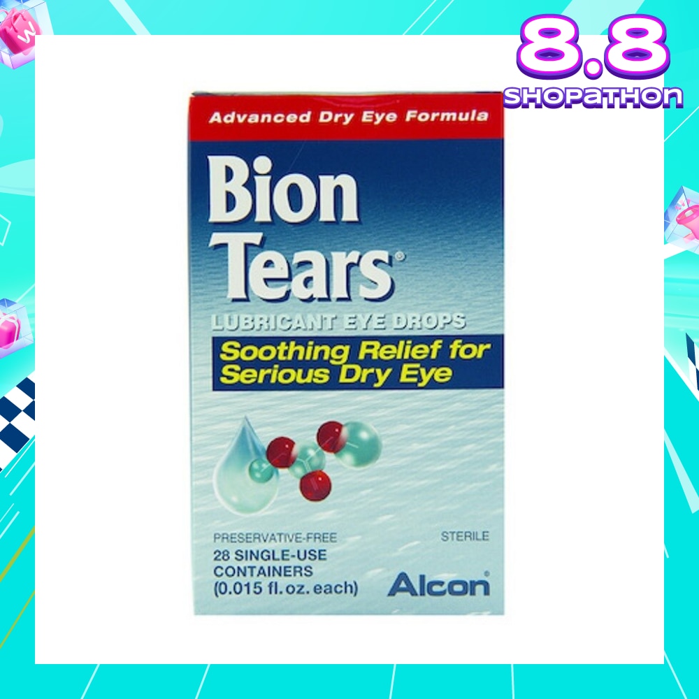Alcon Bion Tears Advanced Dry Eye Lubricant Eye Drops 0.45ml x 28s