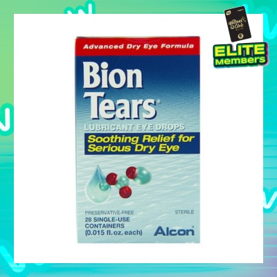 ALCON Alcon Bion Tears Advanced Dry Eye Lubricant Eye Drops 0.45ml x 28s