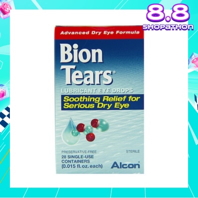 ALCON Alcon Bion Tears Advanced Dry Eye Lubricant Eye Drops 0.45ml x 28s