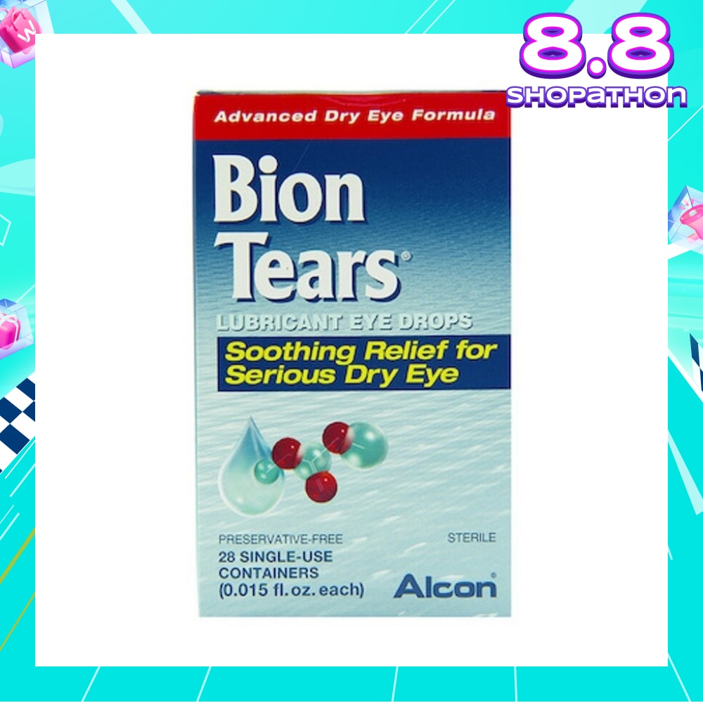 Alcon Bion Tears Advanced Dry Eye Lubricant Eye Drops 0.45ml x 28s