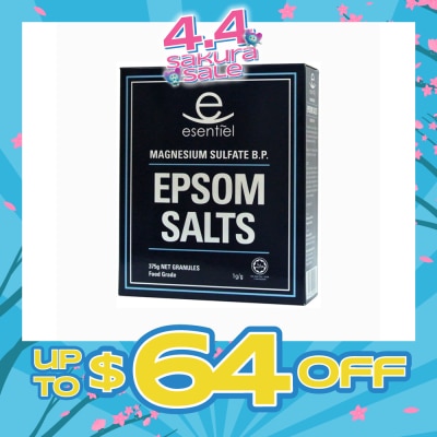ESENTIEL - Epsom Salts (For Relaxation And Relief Of Muscle Aches) 375g