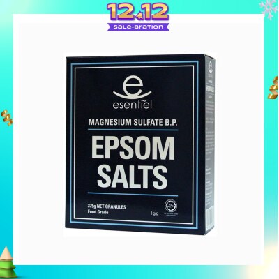 ESENTIEL Epsom Salts (For Relaxation And Relief Of Muscle Aches) 375g