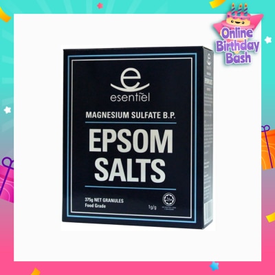 ESENTIEL Epsom Salts (For Relaxation And Relief Of Muscle Aches) 375g