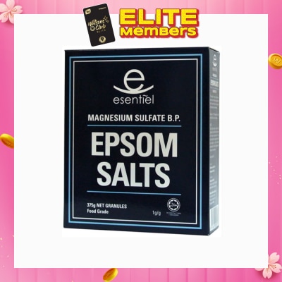 ESENTIEL Epsom Salts (For Relaxation And Relief Of Muscle Aches) 375g
