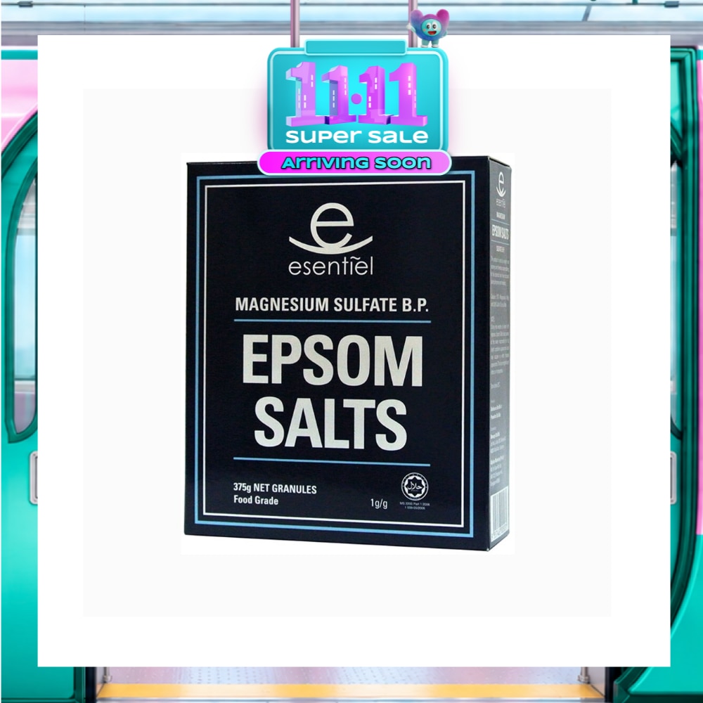 Epsom Salts (For Relaxation And Relief Of Muscle Aches) 375g image