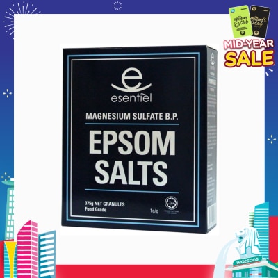 ESENTIEL Epsom Salts (For Relaxation And Relief Of Muscle Aches) 375g
