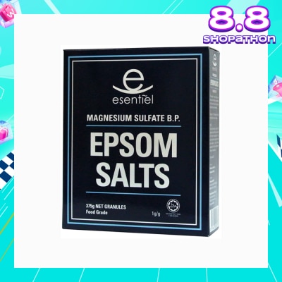 ESENTIEL Epsom Salts (For Relaxation And Relief Of Muscle Aches) 375g