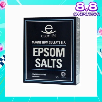 ESENTIEL Epsom Salts (For Relaxation And Relief Of Muscle Aches) 375g