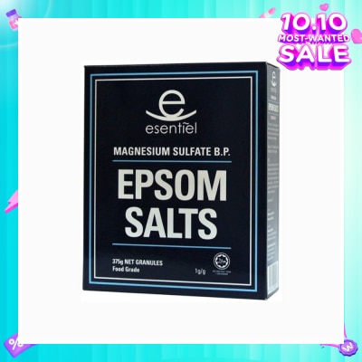 ESENTIEL Epsom Salts (For Relaxation And Relief Of Muscle Aches) 375g