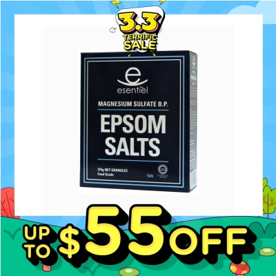ESENTIEL Epsom Salts (For Relaxation And Relief Of Muscle Aches) 375g