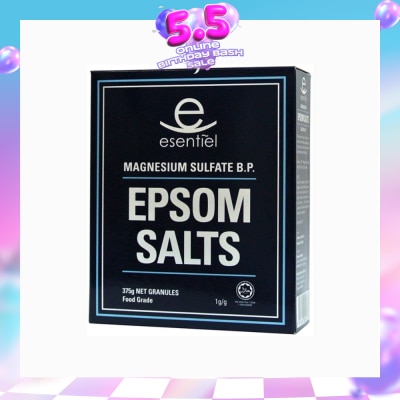 ESENTIEL - Epsom Salts (For Relaxation And Relief Of Muscle Aches) 375g