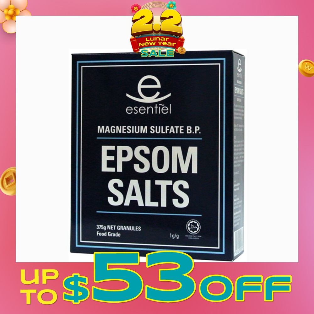 Epsom Salts (For Relaxation And Relief Of Muscle Aches) 375g