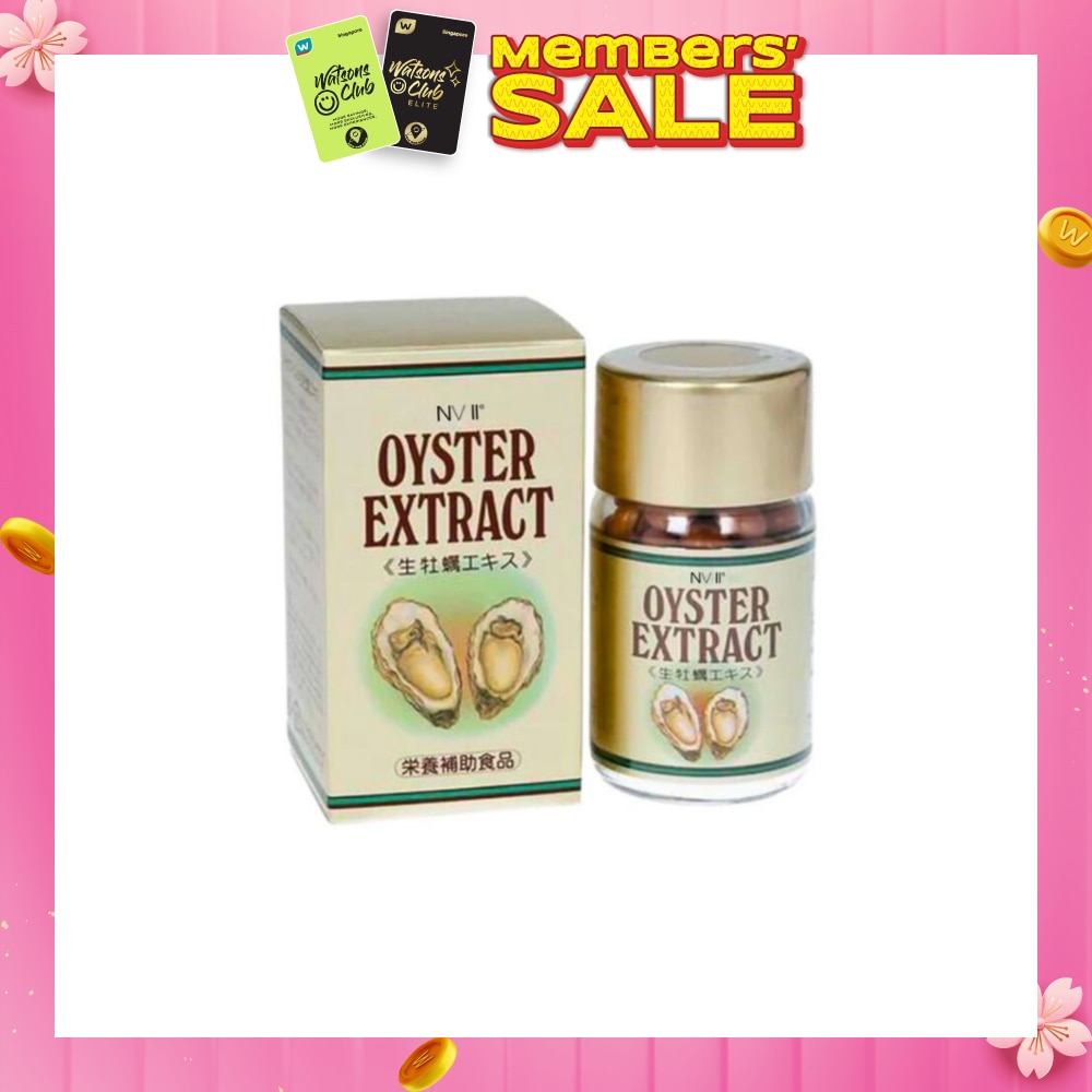 Oyster Extract Tablet (To Support Energy, Immunity, Blood Circulation & Liver Health While Reducing Fatigue) 90s