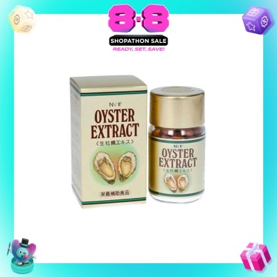 NVII - Oyster Extract Tablet (To Support Energy, Immunity, Blood Circulation & Liver Health While Reducing Fatigue) 90s