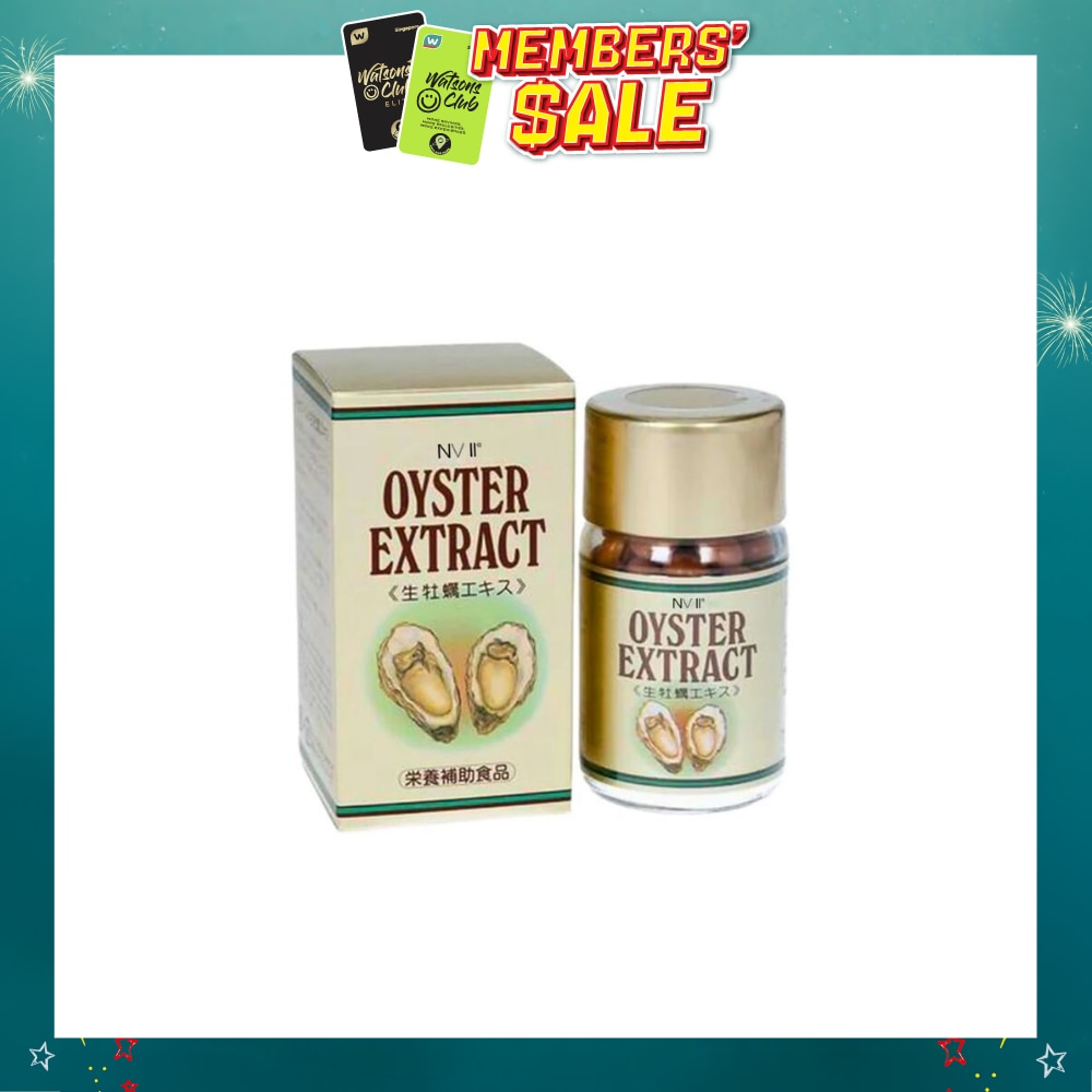 Oyster Extract Tablet (To Support Energy, Immunity, Blood Circulation & Liver Health While Reducing Fatigue) 90s