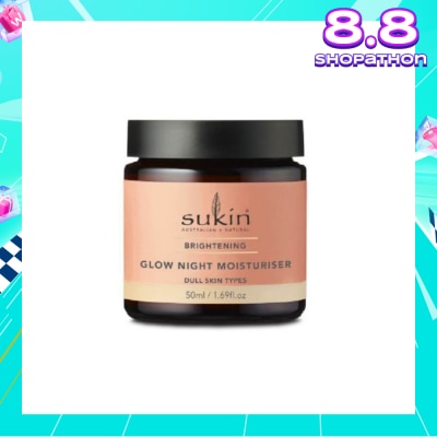 SUKIN Brightening Glow Night Moisturiser (Suitable for Dull Skin Types) 50ml