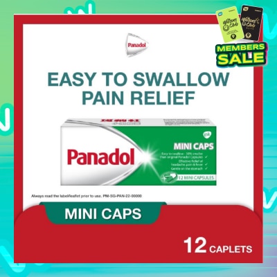 PANADOL Panadol Mini Caplet 12s (30% smaller)